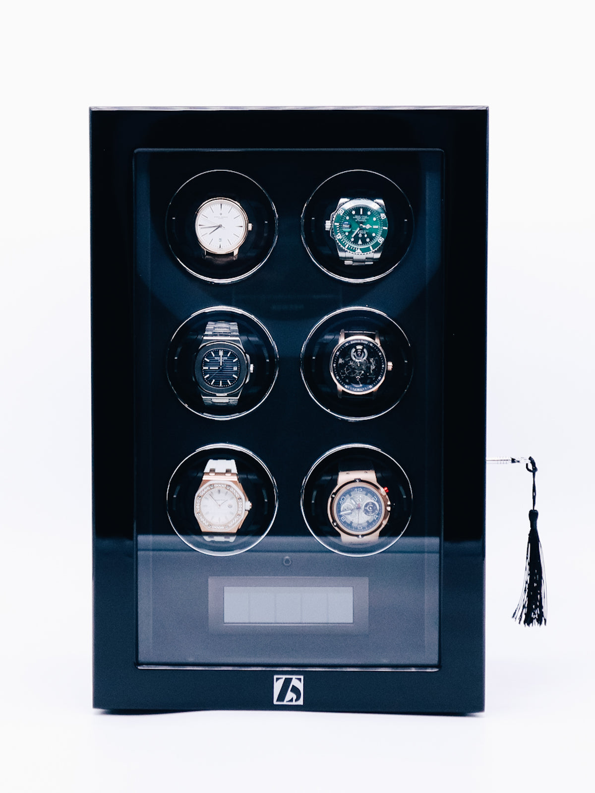 ZOSS Aura 6 LCD touchscreen watch winder, view 12