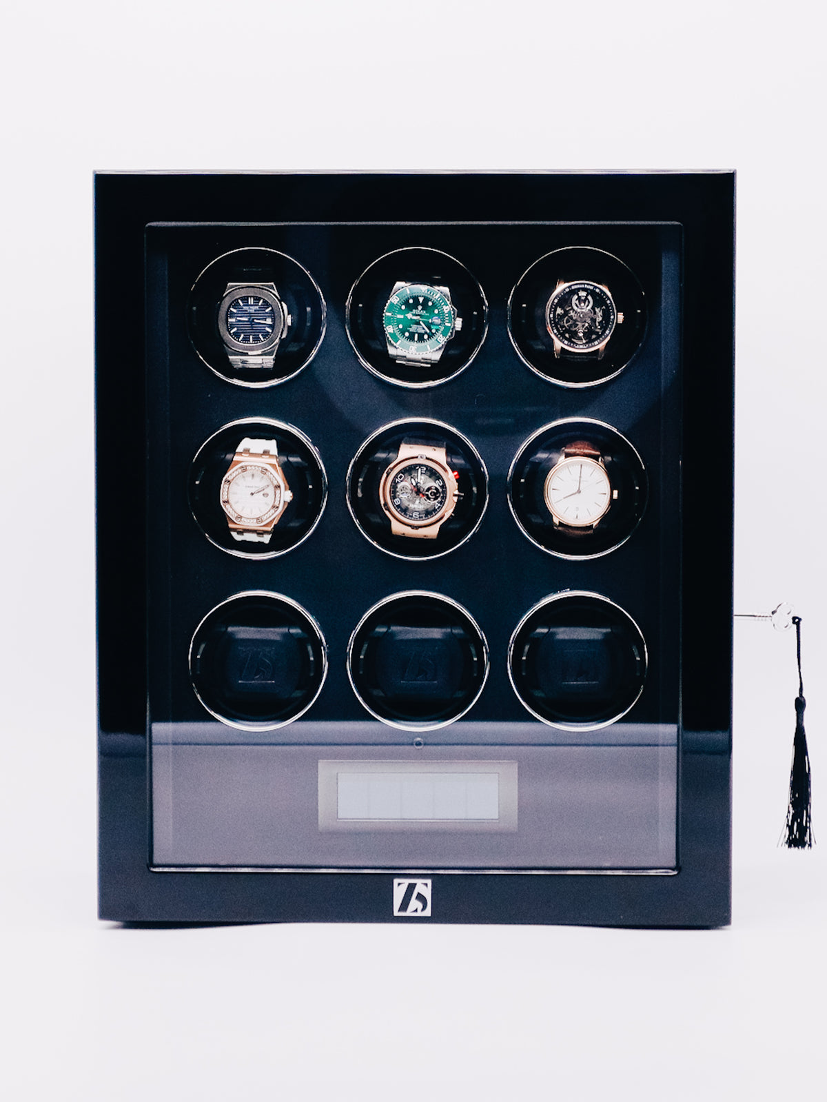 ZOSS Aura 9 LCD touchscreen watch winder, view 11