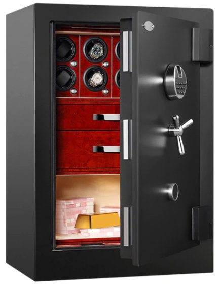 ZOSS Titan 8 knob-control watch winder safe, view 1