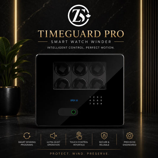 ZOSS TimeGUARD PRO biometric watch winder safe, view 1