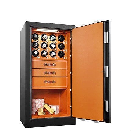 Etsy: Titan Series Anti-Theft Watch Winder Safe, Jewelry Storage, Knob Control — image 2