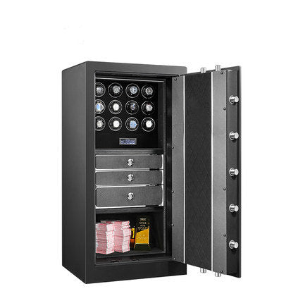 ZOSS Titan 12 LCD watch winder safe, view 1