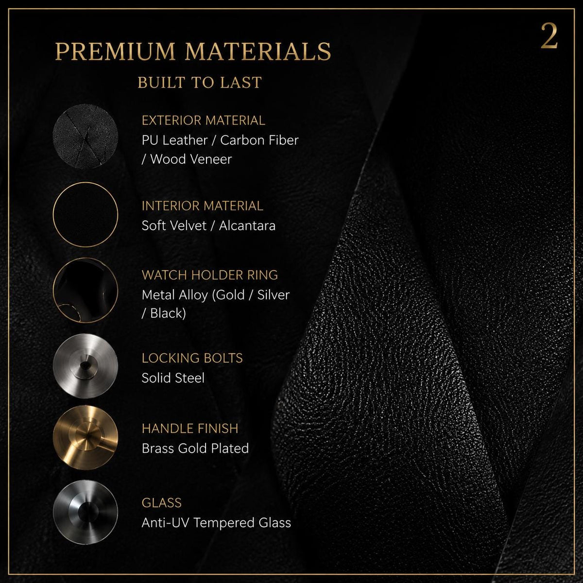 Etsy: ChronoVault Luxury Watch Winder Security Safe — image 2