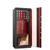 Titan Series Anti-Theft 20 Pieces Watch Winder (LCD control) & Jewelry draws storage Cabinet Steel Safe