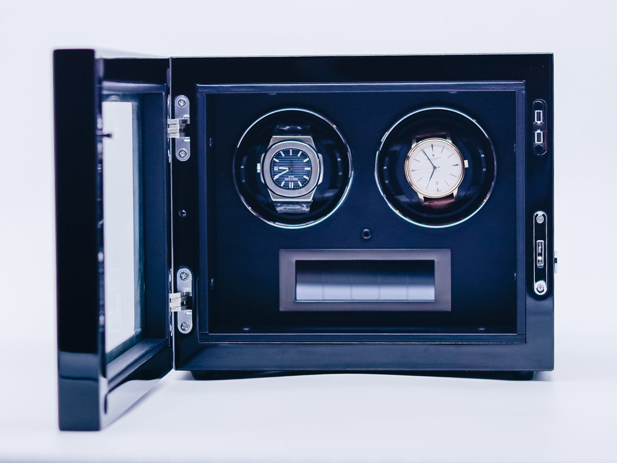 ZOSS Aura 2 LCD touchscreen watch winder, view 3