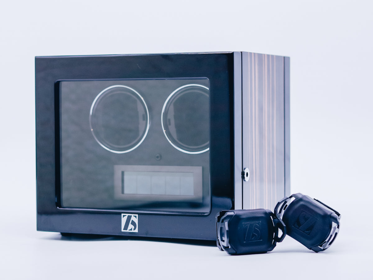 ZOSS Aura 2 LCD touchscreen watch winder, view 2