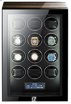 ZOSS Aura 12 LCD touchscreen watch winder, view 1