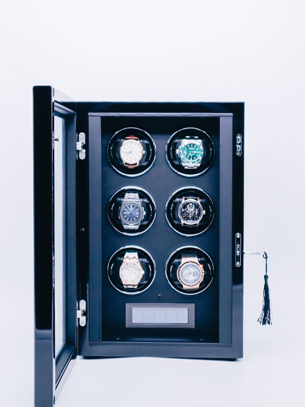ZOSS Aura 6 LCD touchscreen watch winder, view 11