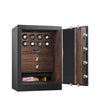 Titan Series Anti-Theft 8 Pieces Watch Winder (LCD control) & Jewelry draws storage Cabinet Steel Safe