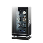 New Arrivals Roma Series watch winder with BioMetric Finger Print Access Technology and Remote Control